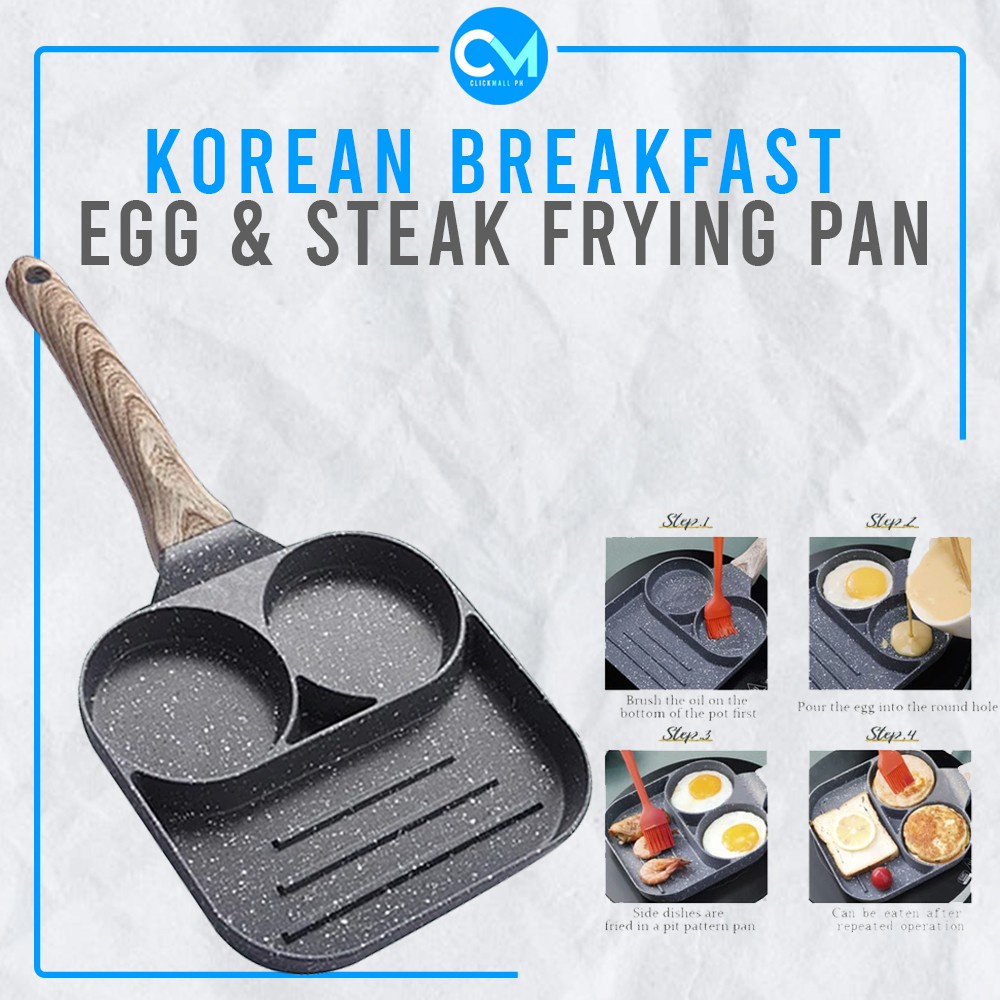 New Non-stick Aluminum Alloy Multi-function Omelette Pan Frying