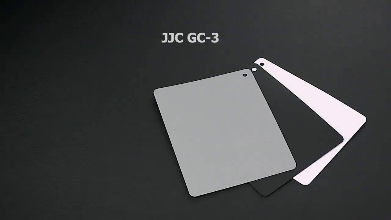 JJC PVC Gray Card Waterproof White Balance Gray Card Set with 18% ...