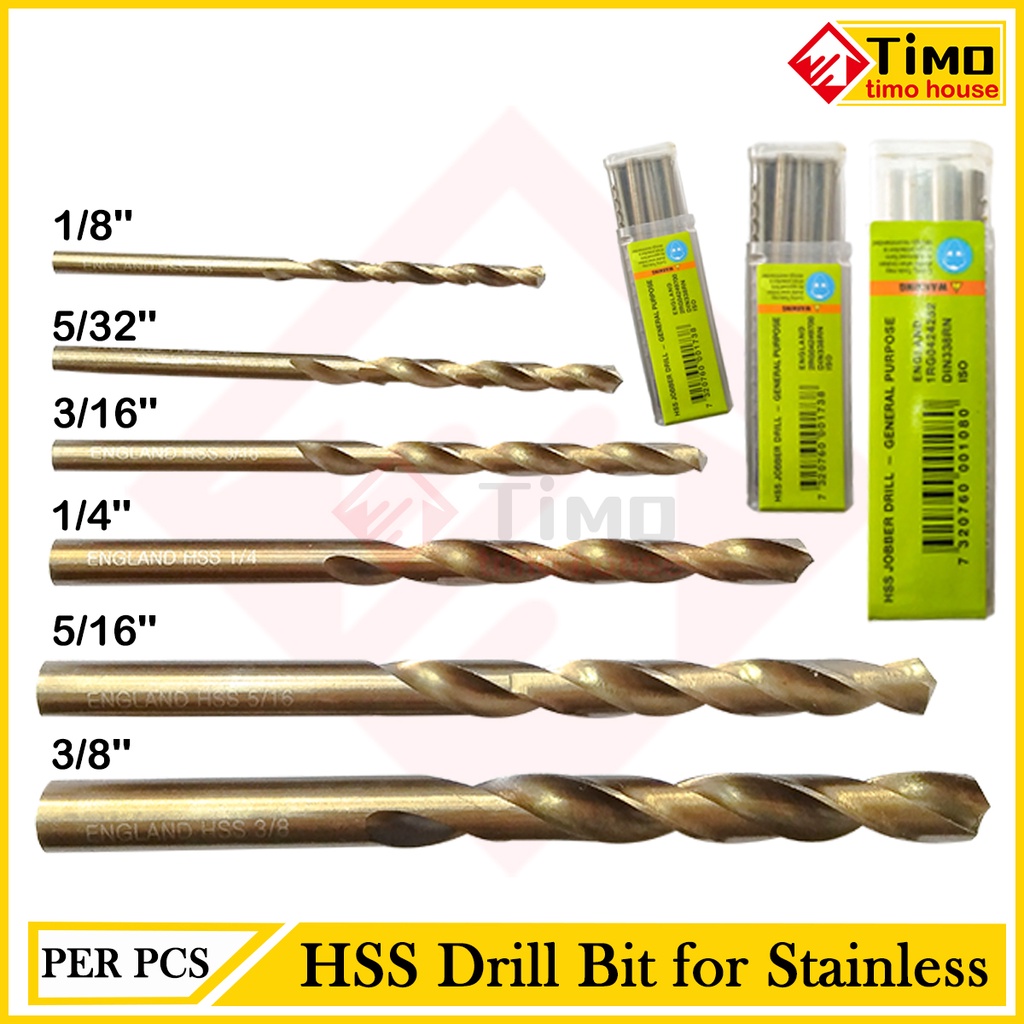 Drill bits for stainless steel hot sale