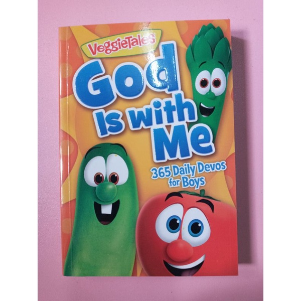 Veggietales God Is With Me 365 Daily Devos For Boys Shopee Philippines 8642