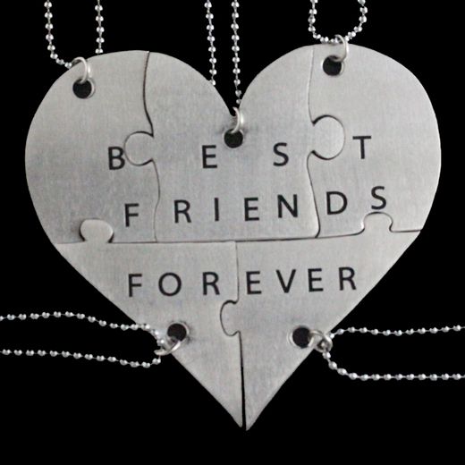 Five piece hot sale friendship necklace