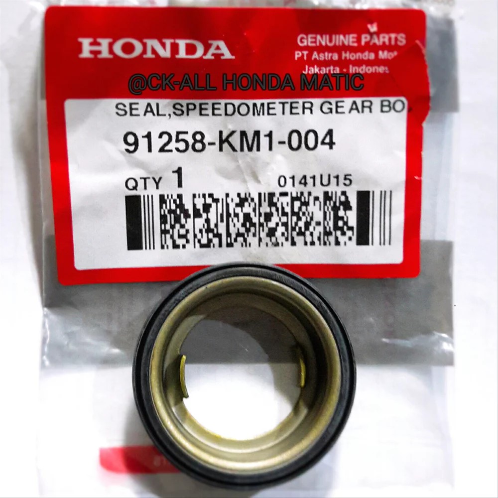 Seal SPEEDOMETER GEAR BOX VARIO BEAT (ALL HONDA MATIC) PN. 91258 KM1 ...