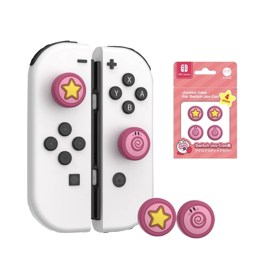 IINE良值 Kirby Series Grip Caps for Nintendo Switch\OLED\LITE \PS5 ...