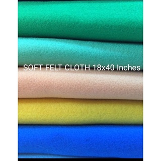 CMCYILING Green Felt Sheets 1 MM Thicknes, Non-Woven Fabric, Polyester  Cloth For DIY Sewing Crafts Scrapbook 40 Pcs/Lot 10*15cm