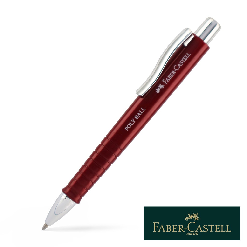 Faber-Castell Polyball 1.0mm Red | Shopee Philippines