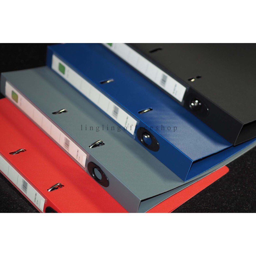 2 Rings Binder Hole File Hard Plastic A4 Size | Shopee Philippines