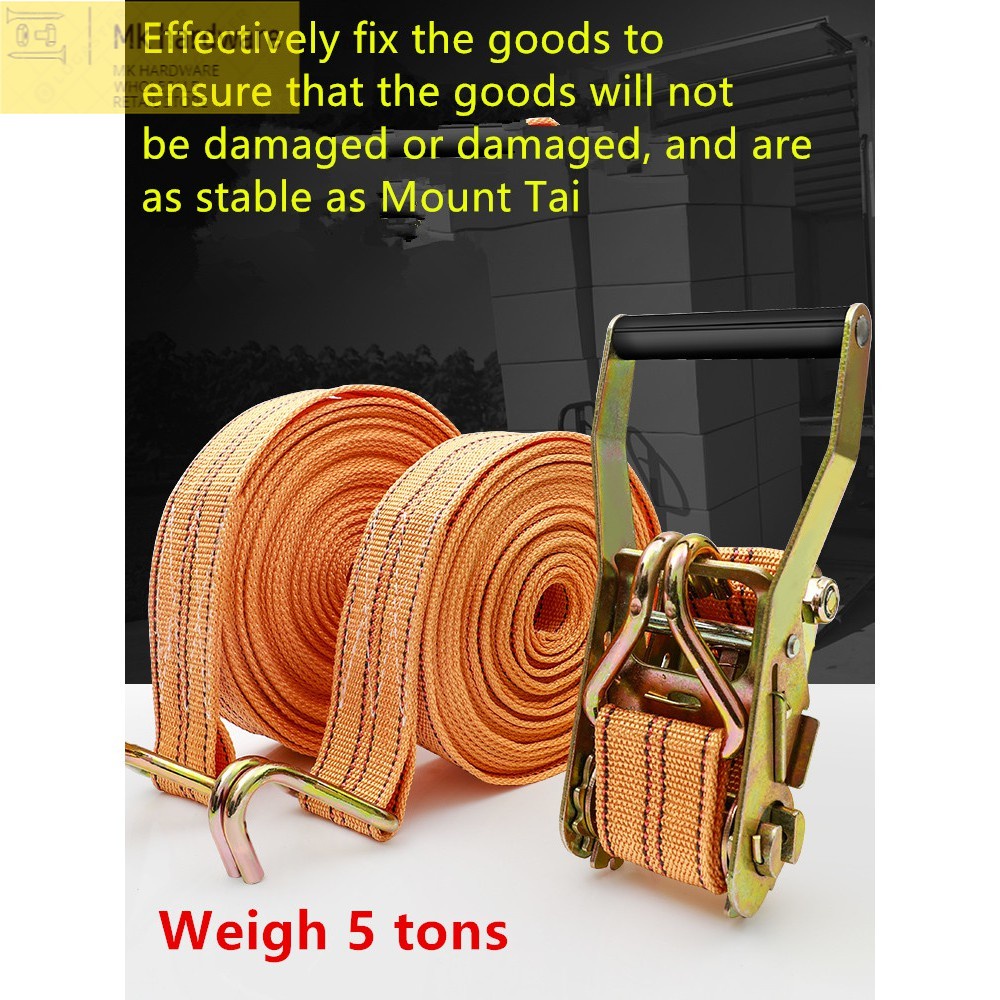 Widened and thickened truck binding belt tightener tensioner fixing