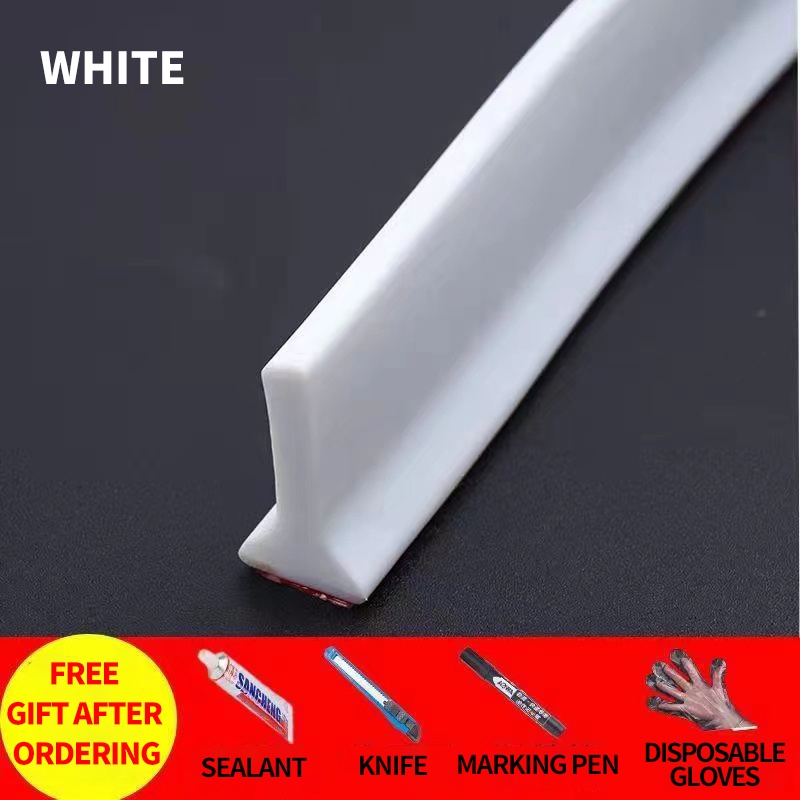 Selfadhesive Kitchen Bathroom Free Bending Water Barrier Water strip