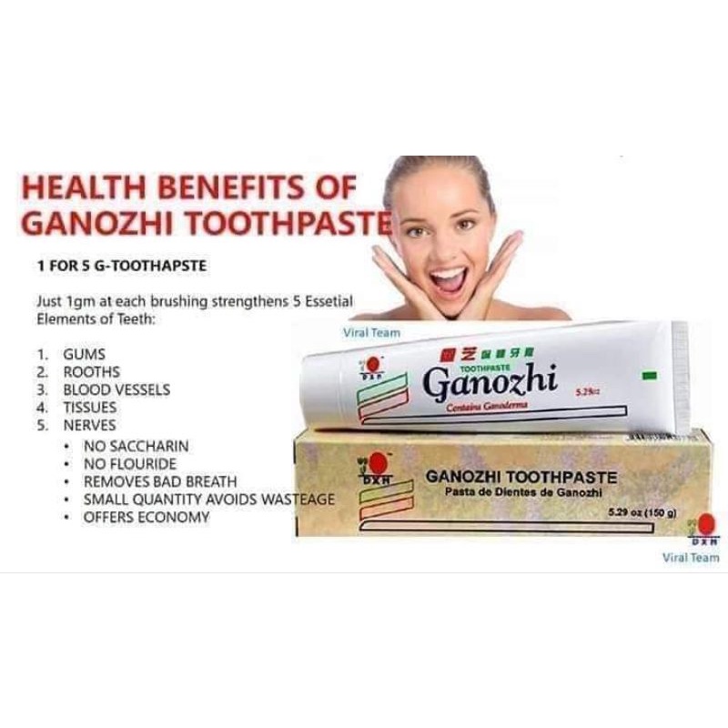 DXN Ganozhi Toothpaste Shopee Philippines