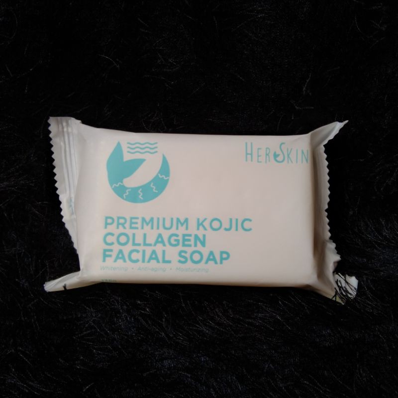 Herskin Premium Kojic Collagen Facial Soap | Shopee Philippines