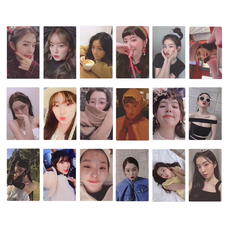 9Pcs/Set Kpop Red Velvet Small Cards Irene For Fans Collection In Stock ...