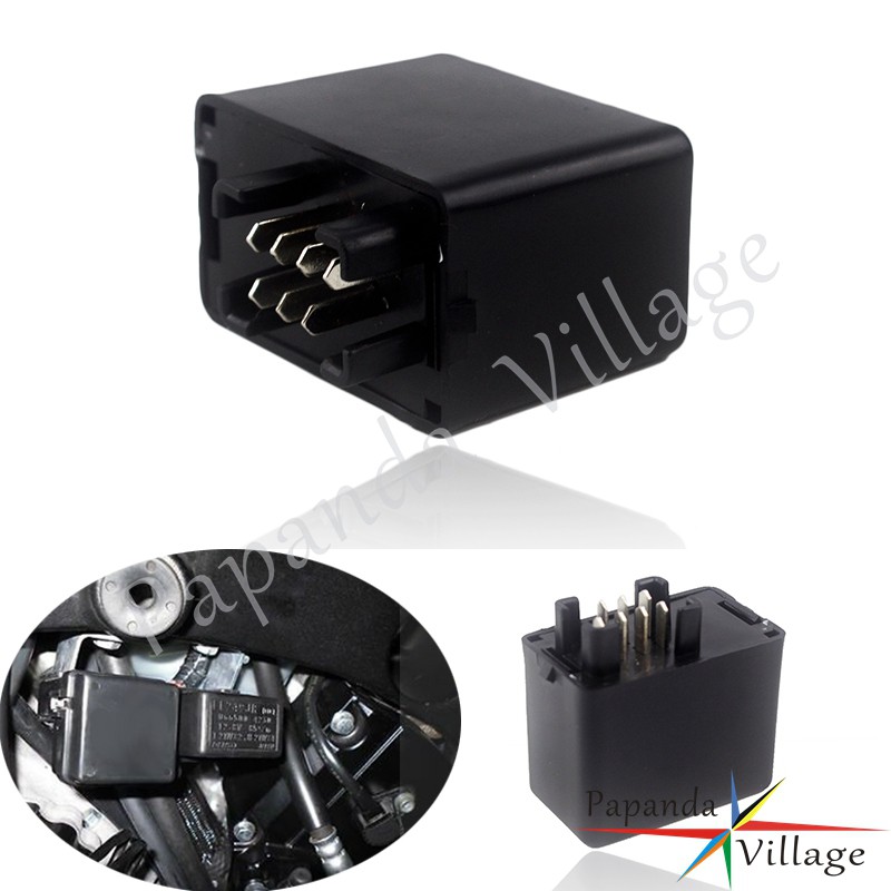 AE 7 Pin Motorcycle LED Flasher Relay Indicator for Hayabusa GSXR 1300 Bandit 600 1200 1250 GSF