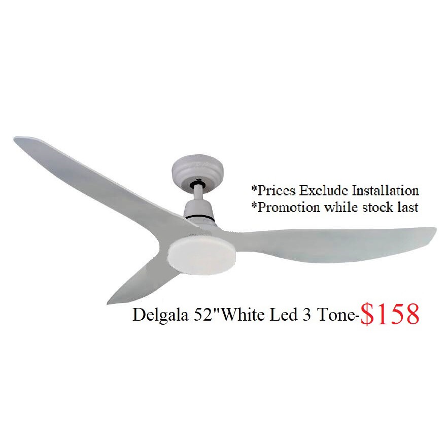 Fanco Delgala Ceiling Fan/Ceiling Fan/Fanco Fan/Best DC Fan/159 Brushless Motor With Remote