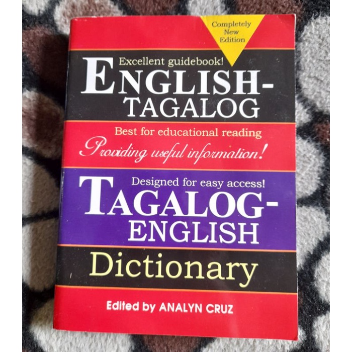 ENGLISHTAGALOG DICTIONARY!!! Shopee Philippines