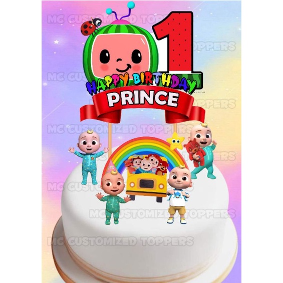 Cocomelon Cake Topper | Shopee Philippines