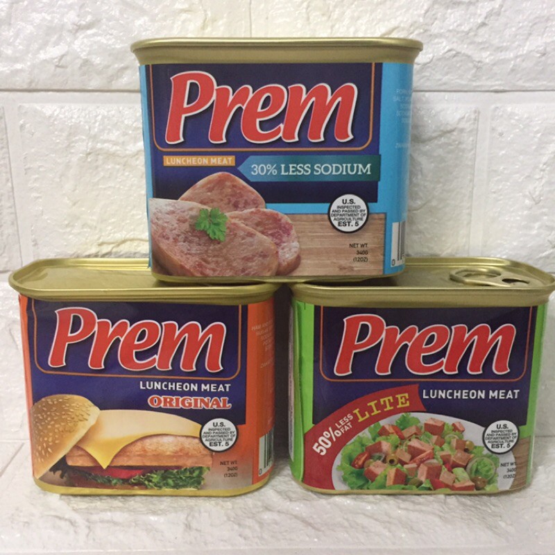 Exp 2023, Prem Luncheon Meat (SOLD PER CAN) Shopee Philippines