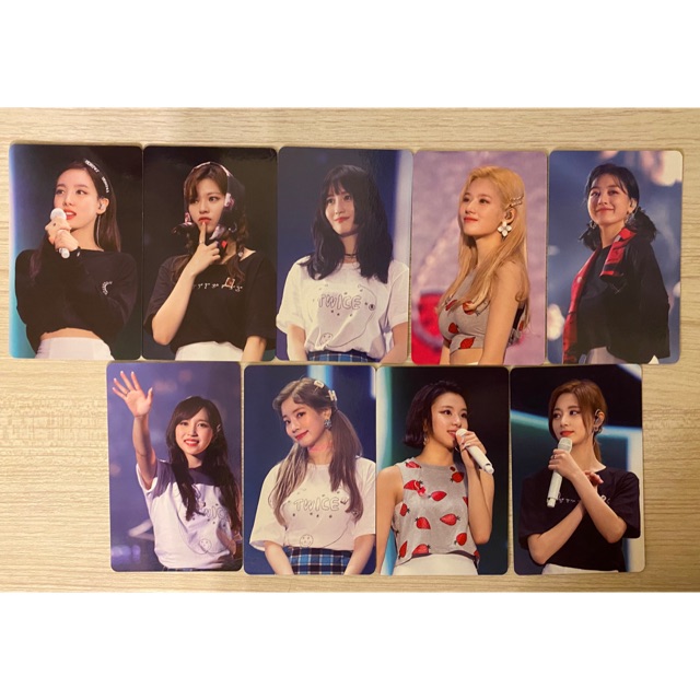 TWICE Twicelights World Tour 2019 DVD Photocards | Shopee Philippines