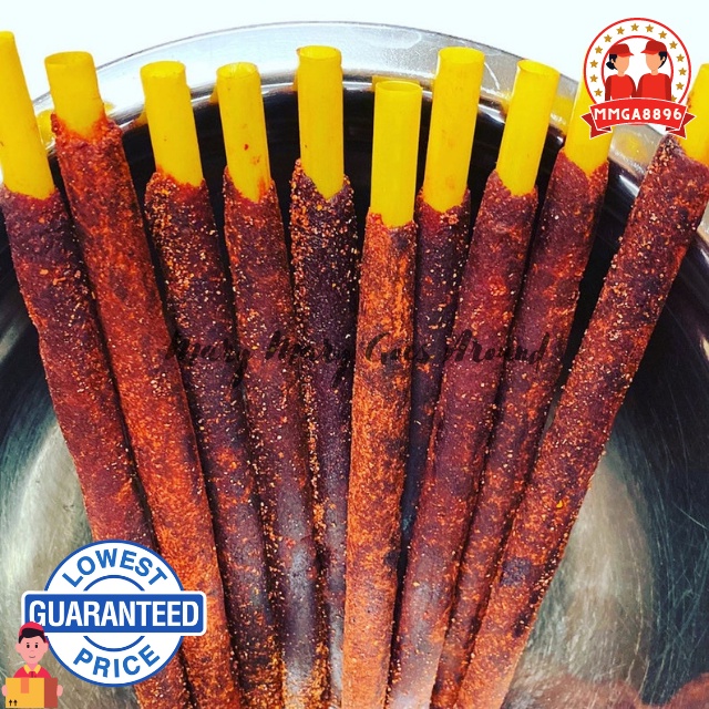 BANDERILLA 50pcs Tamarind Straw, Tamarind Candy Stick, Michelada Straws