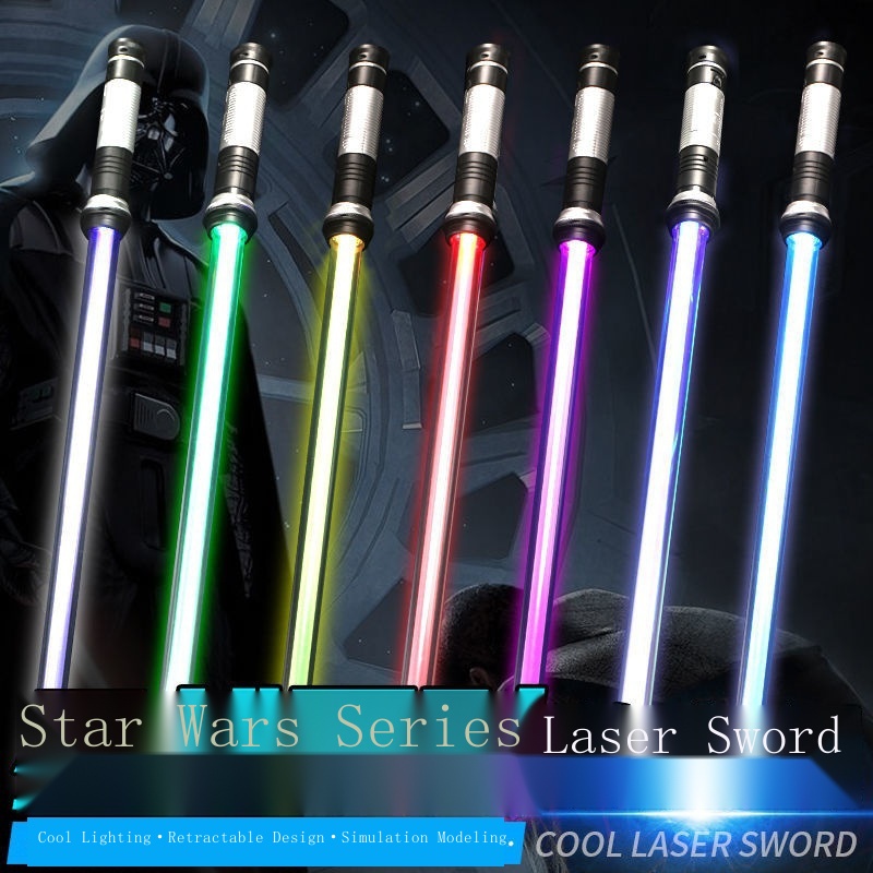 Laser Sword Star Wars Lightsaber Glowing Toy Light Stick Laser Stick