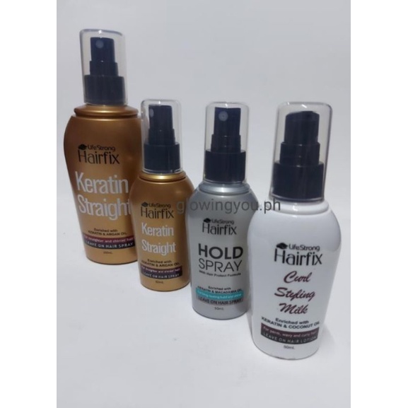 HAIRFIX Keratin Straight spray 200ML Shopee Philippines
