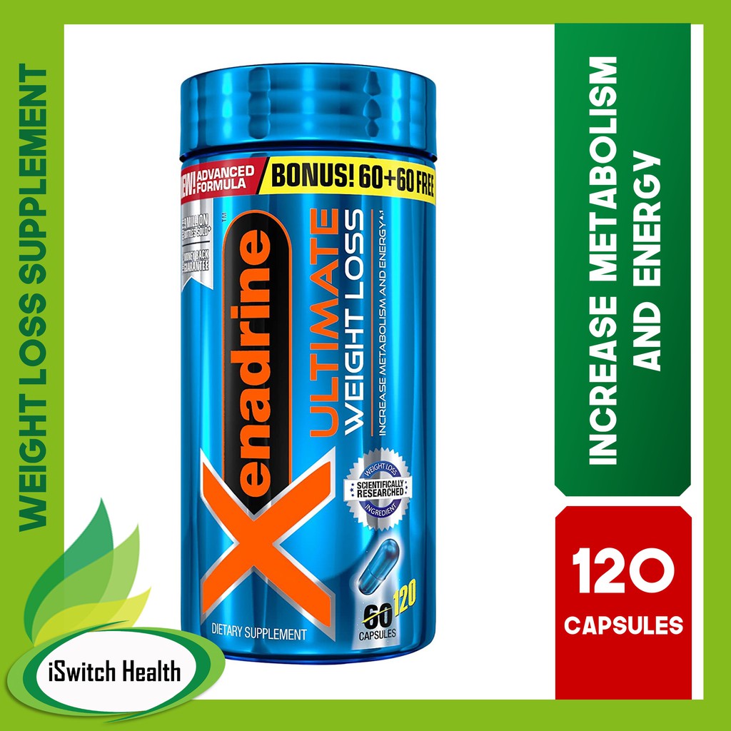 Xenadrine Ultimate Weight Loss 120 Capsules Shopee Philippines