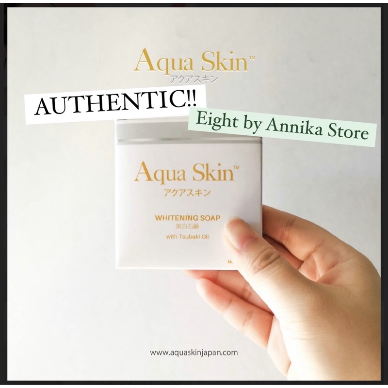LEGIT! Aqua Skin Soap with Japan's Tsubaki flower Extract | Shopee  Philippines