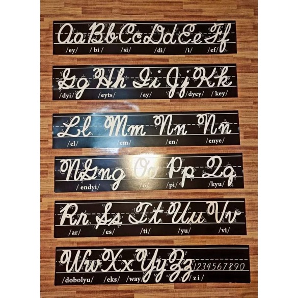 classroom AtoZ Alphabet/Cursive wall | Shopee Philippines