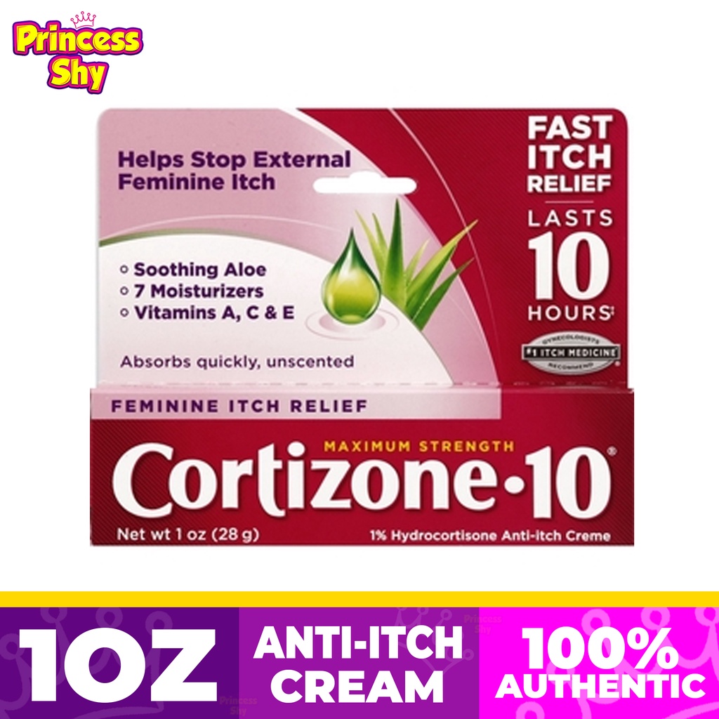 Cortizone 10 Feminine Itch Relief Maximum Strength 1oz 28g Shopee