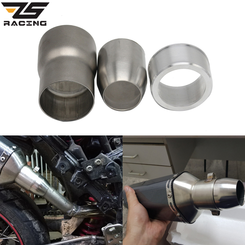 Tuyau D'échappement Universel Pour Moto - Diamètres 51mm Et 60mm - Inox, Courbe Ou Droite, Style GP Course - Compatible Yamaha Etc.