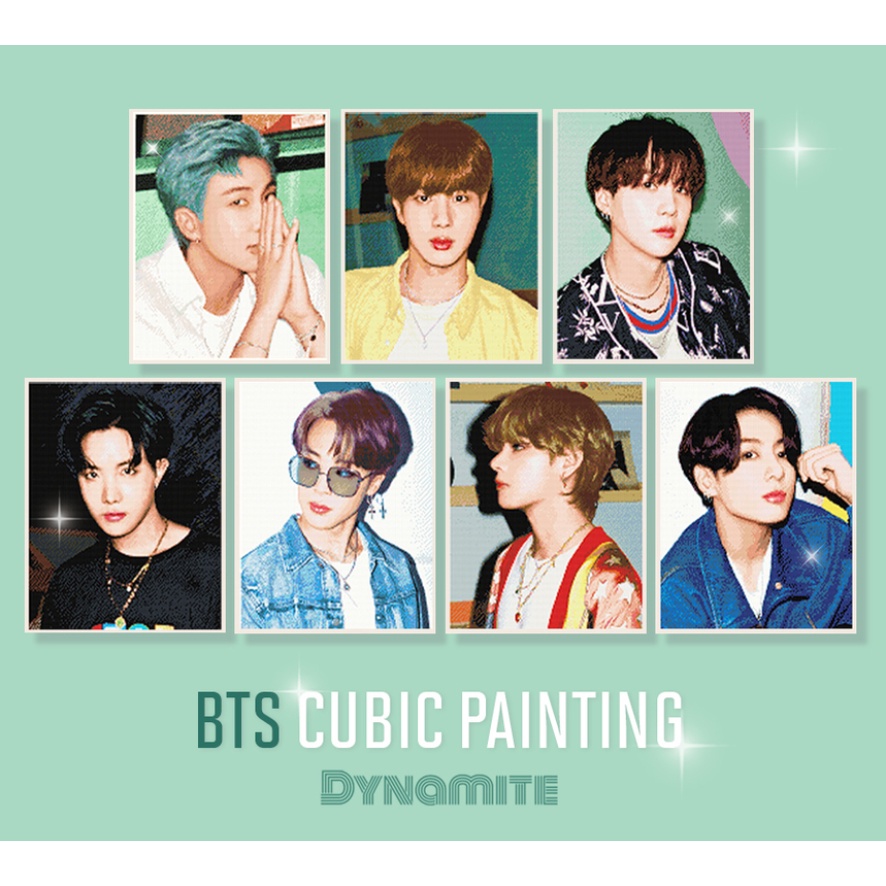 Bts Diamond Painting, Diy 5D Diamond Painting Bts, Diamond