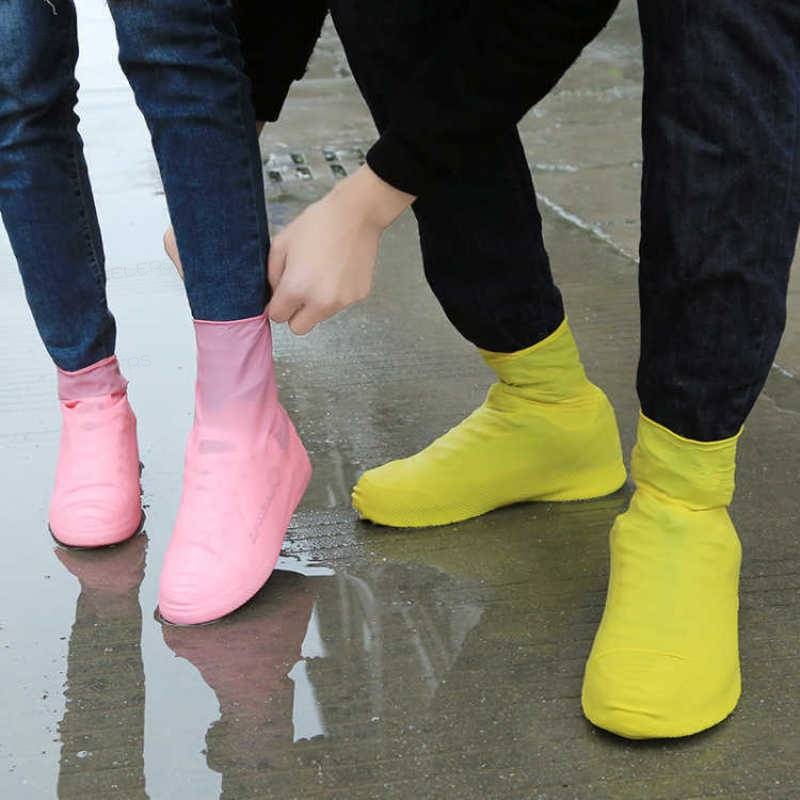 Reusable Reusable Flexible Silicone Rubber Shoe/Rain Covers/Motorcycle ...