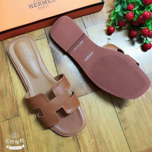 Hermes fake online sandals