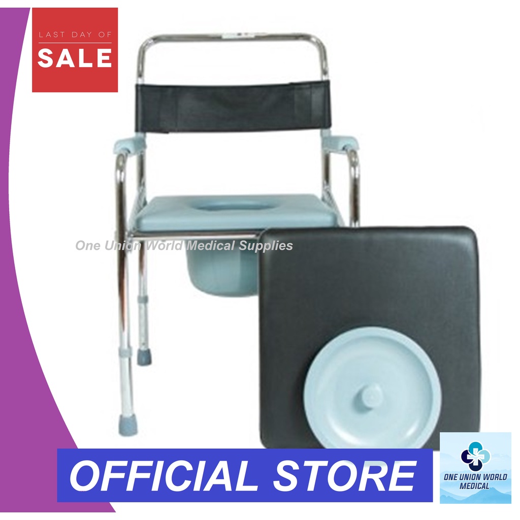 Elderly Commode Chair and Movable Bath Commode Chair Bath Chair