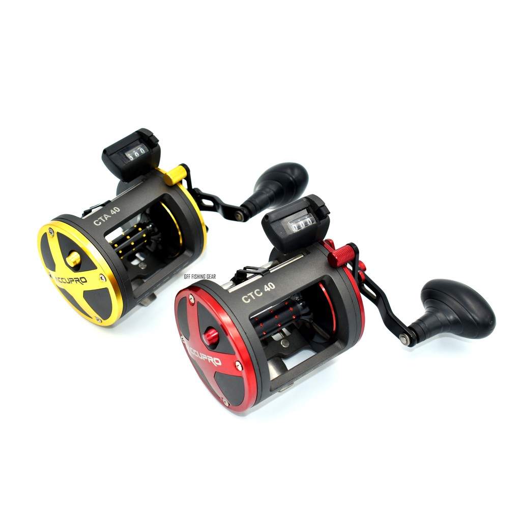 Accupro Trolling/Jigging fishing reel with line counter