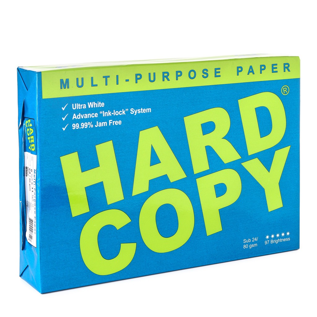 Hard Copy Multipurpose Paper A4 Sub 24 (1 Ream) Shopee Philippines