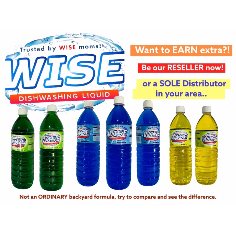 WISE Dishwashing Liquid Shopee Philippines