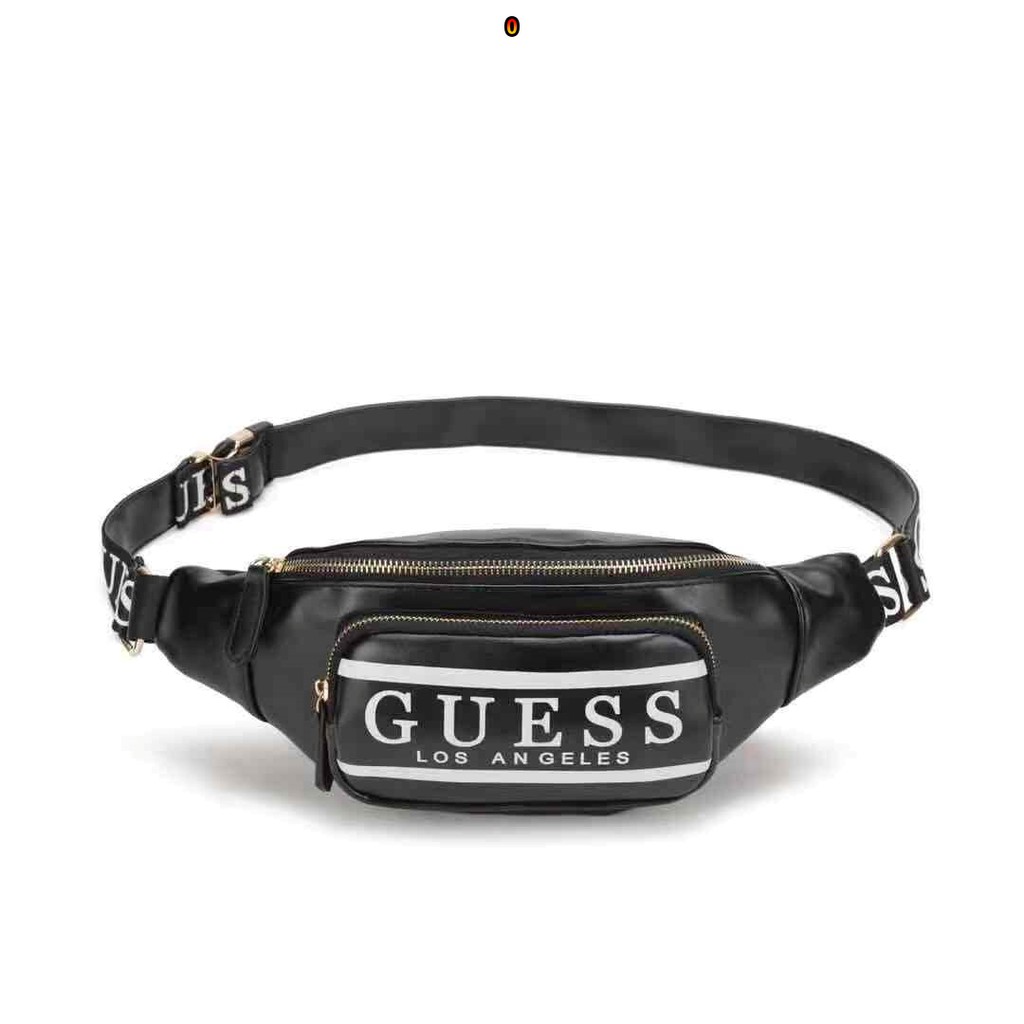 GUESS WAIST BAG MARISOLL GYM LOGO FANNY PACK Shopee Philippines