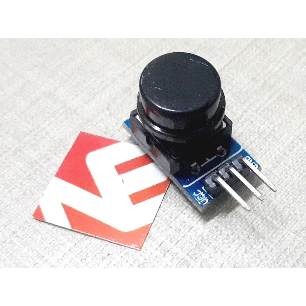 Tactile Switch Module Black Push Button Momentary Arduino PIC Shopee