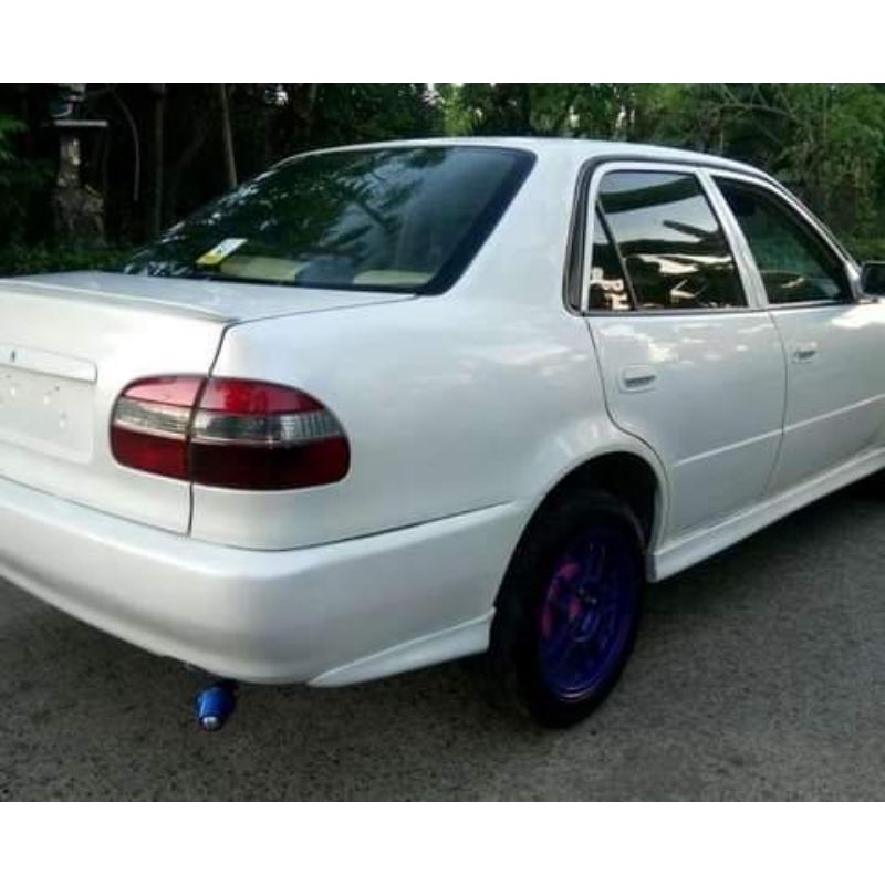 REAR VALENCE- Fiber copy (for Corolla EE110/AE111 Lovelife) (fit to ...