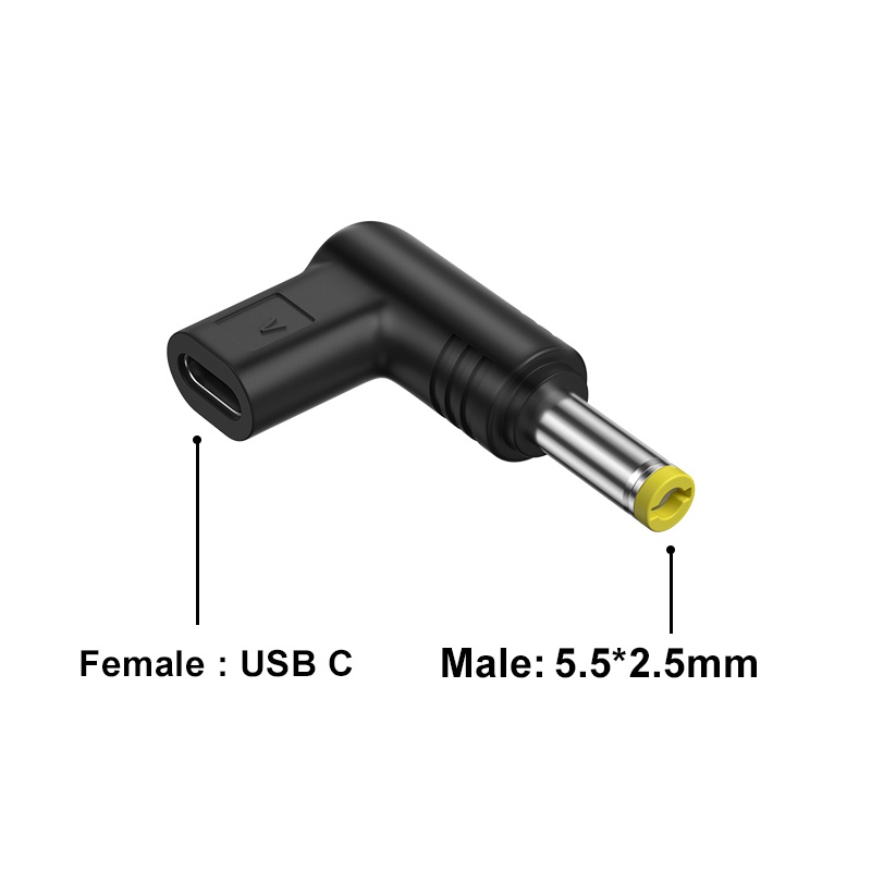 Usb C Pd To Dc Power Connector Universal 5v 9v 12v 15v 19v Typec To Dc Jack Plug Charge Adapter 4692