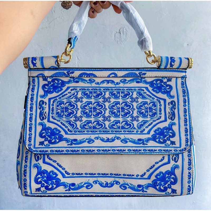 Totes bags Dolce & Gabbana - Majolica print Sicily tote - BB6002AC597HW004