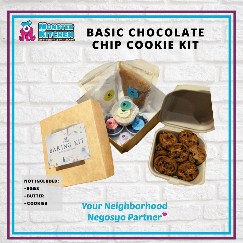 BASIC CHOCOLATE CHIP COOKIE KIT Shopee Philippines
