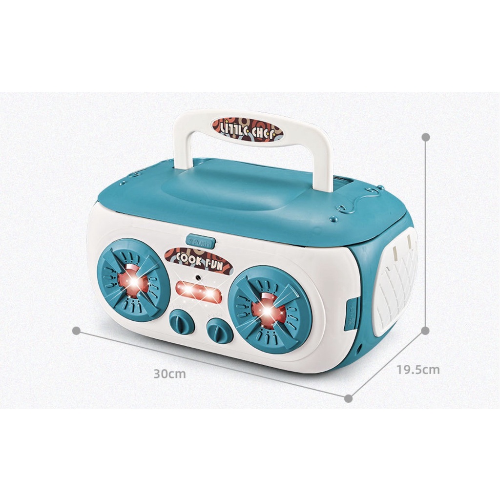 2in1 Radio with Mic and Kitchen Set toy for kids to play/ Toy ...