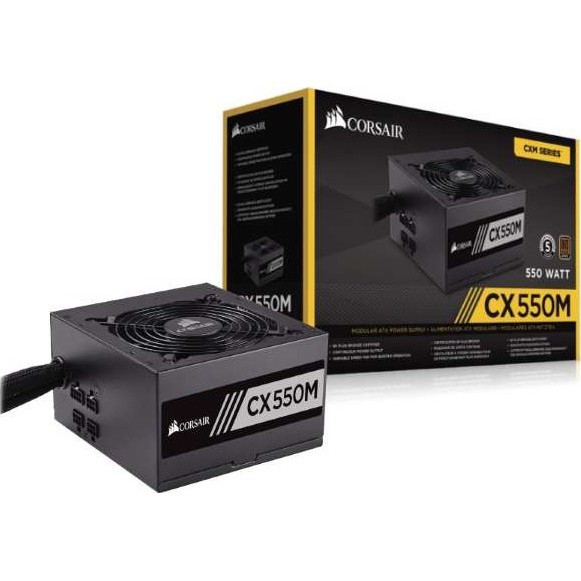 CORSAIR CX550M/650M/750M WATTS 80PLUS BRONZE MODULAR PSU | Shopee ...