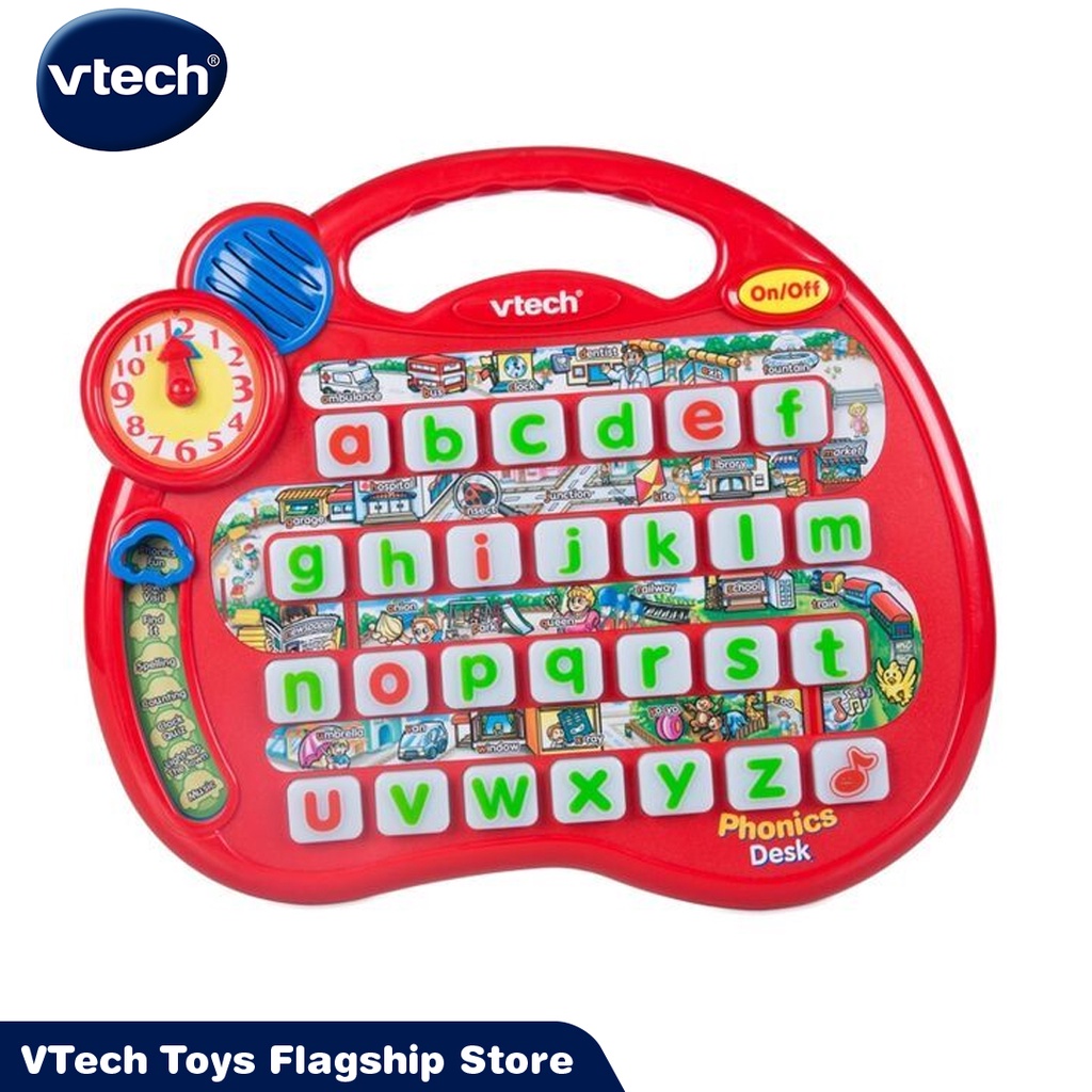 Vtech Alphabet Desk (Phonics Desk) Baby Toddler Toy j2L | Shopee ...