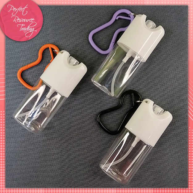 40ml Clear Alcohol Spray Bottle Keychain Shopee Philippines