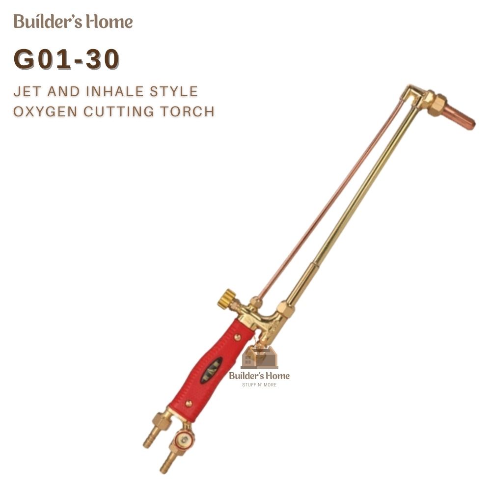 Bh G01 30 Gas Cutting Torch Straight Tip Oxygen Acetylene Propane Injector Cutting Gun