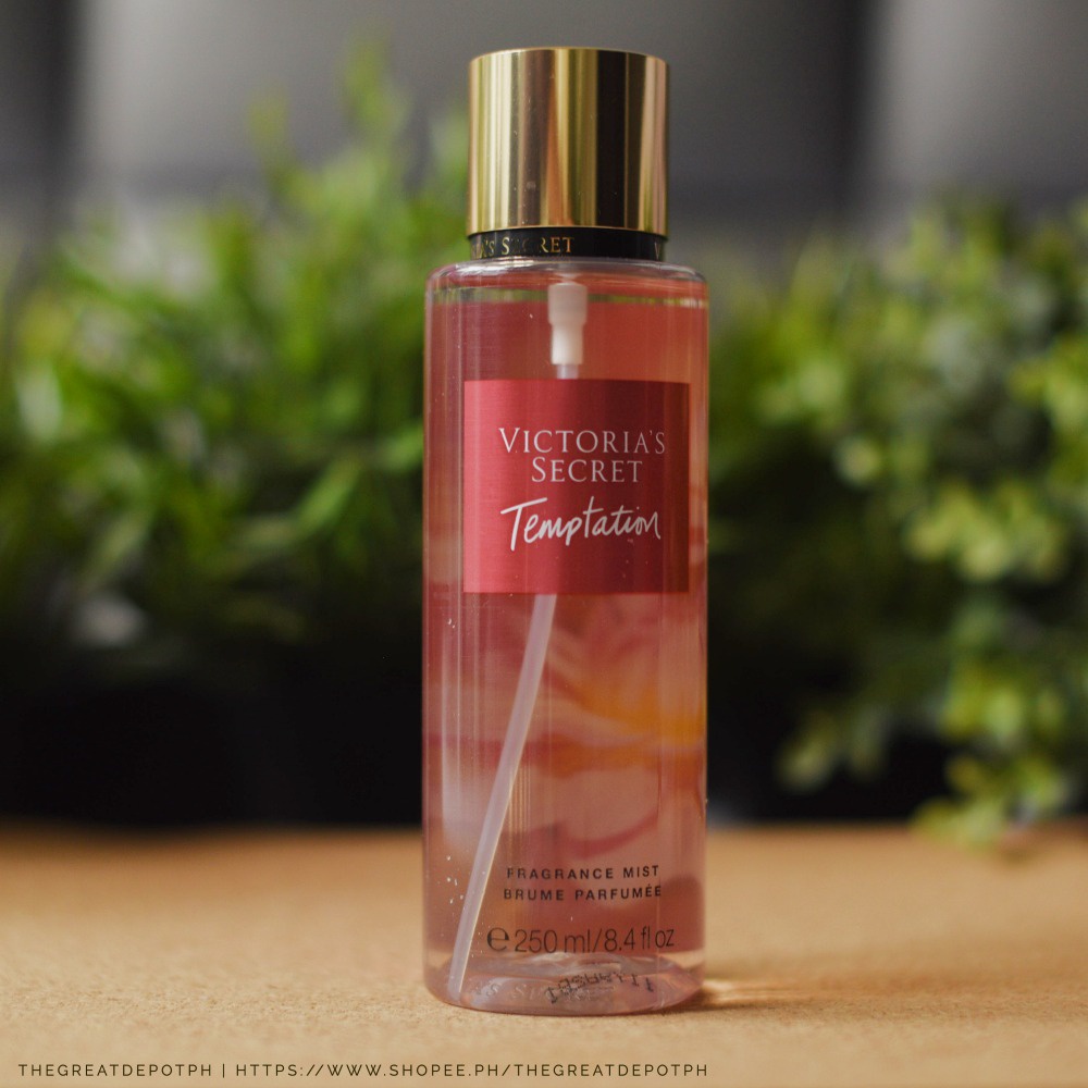 Decant Authentic Temptation Victorias Secret Body Mist For Women 10ml Shopee Philippines 