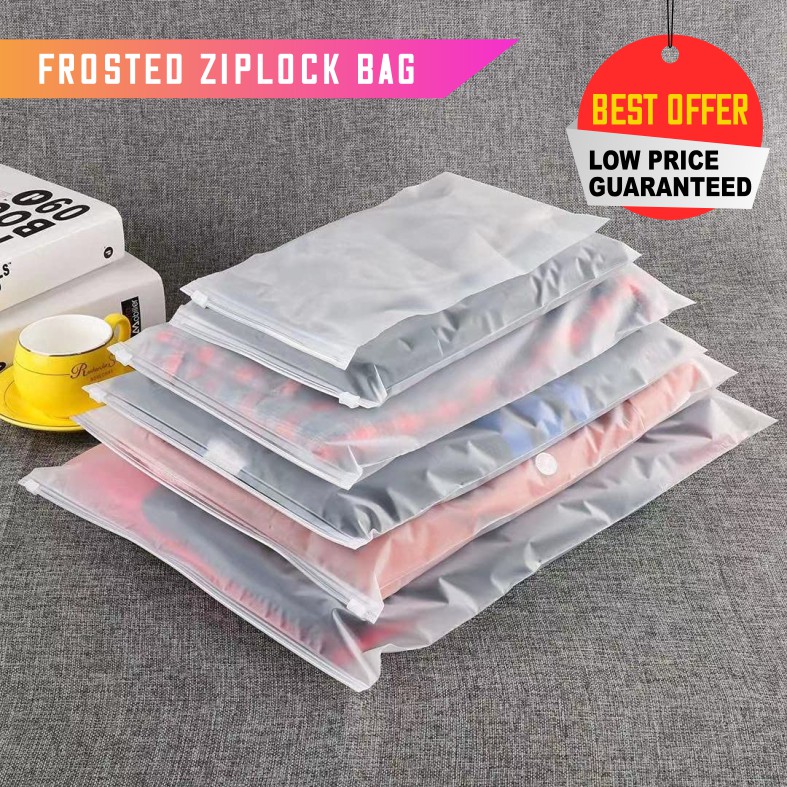 Frosted 2025 matte ziplock