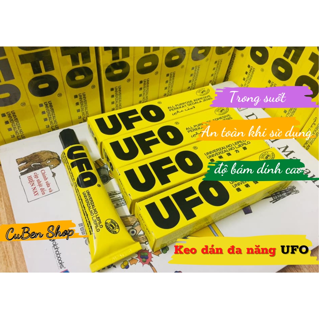 Ufo multi-purpose glue 35ml - specialized glue, paper glue, fabric glue ...